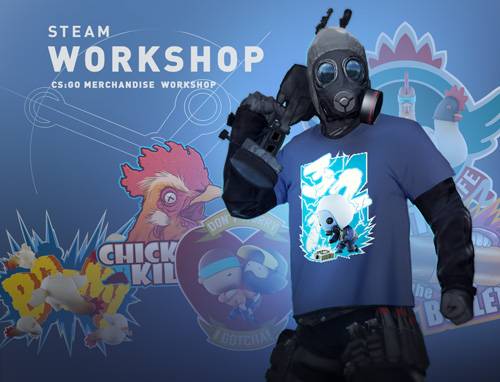 Koszulki z CS:GO, czyli z dużej chmury mały deszcz