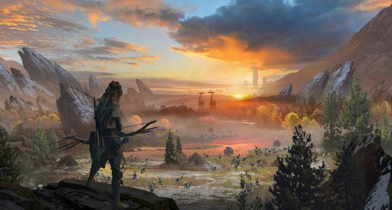 Cykl dzień-noc w Horizon: Zero Dawn. Coś pięknego...