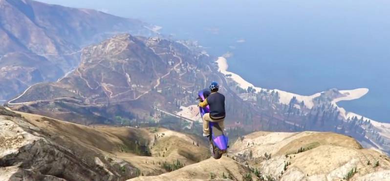 GTA V ma nowego mistrza jazdy na motorze