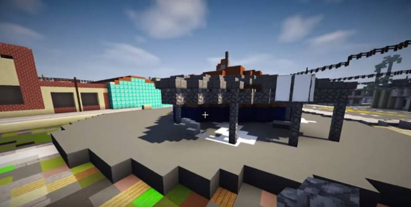 Mapa z GTA 5 przeniesiona do świata Minecrafta
