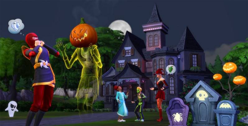 Halloween coraz bliżej! Sims 4 już jest gotowe