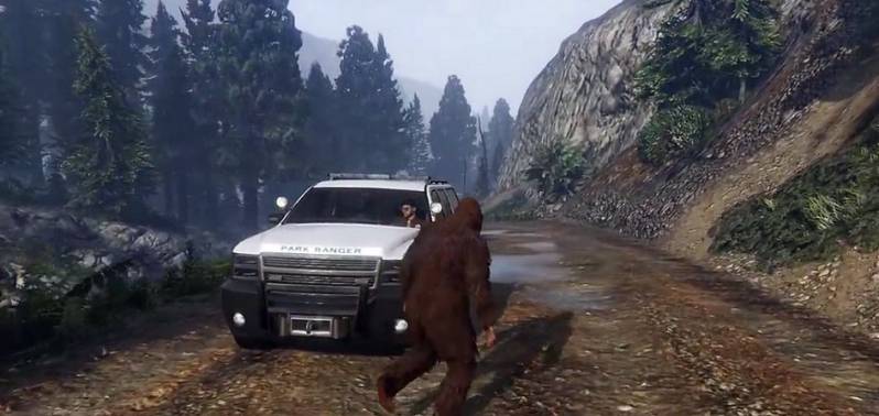 W GTA V możesz jednak grać jako Wielka Stopa – sprawdź jak
