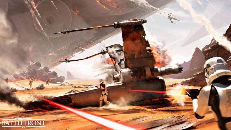 Star Wars: Battlefront – w konsolowych wersjach celowo zrezygnowano z wysokiej rozdzielczości