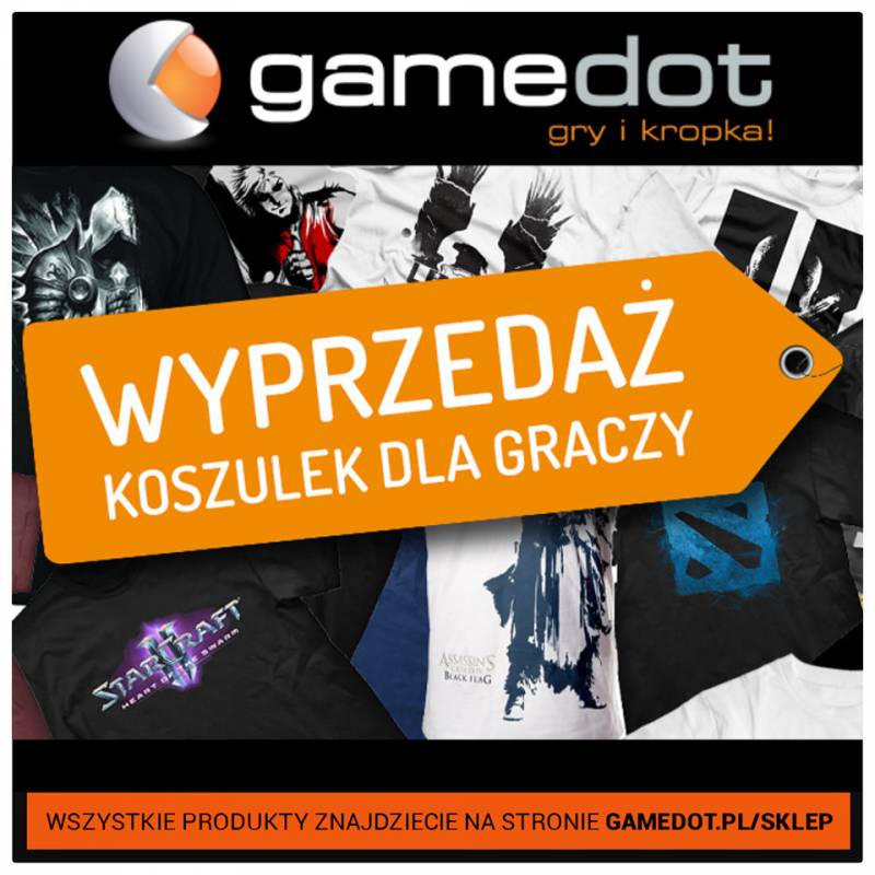 Wielka wyprzedaż koszulek i gadżetów kolekcjonerskich