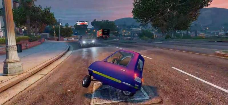 GTA V ma teraz... najmniejszy samochód świata