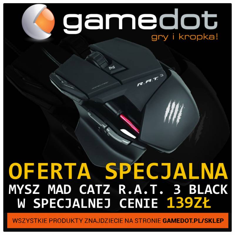 Mysz Mad Catz R.A.T. 3 za 139 zł!