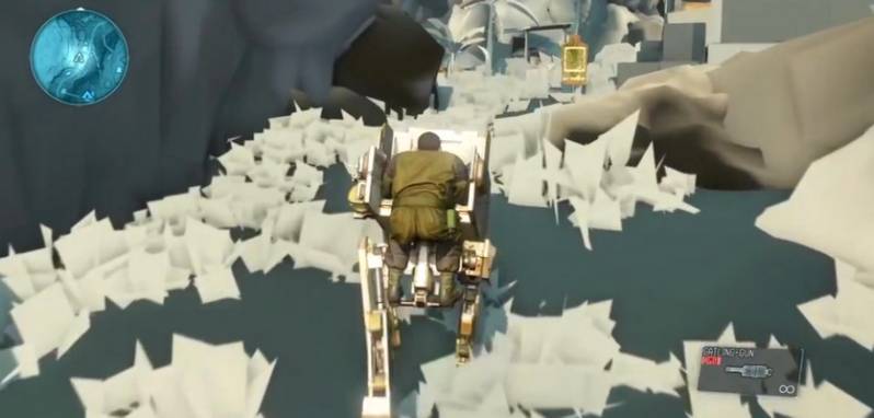 Metal Gear Solid V z zepsutymi teksturami wygląda... przepięknie
