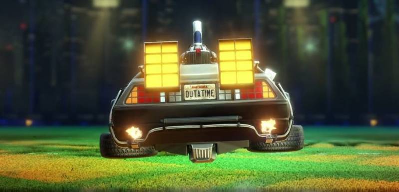 Rocket League dostaje genialne DLC z Powrotu do Przeszłości