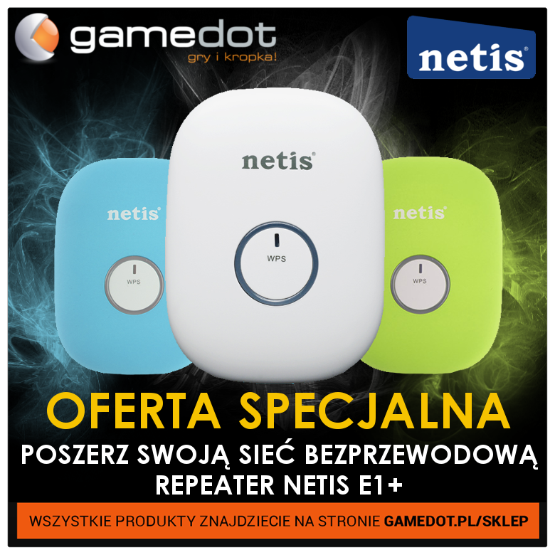 Wzmocnij sygnał swojej sieci WIFI z repeaterem Netis