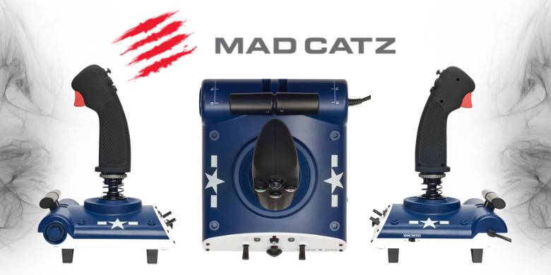 Zostań asem przestworzy  z joystickiem Mad Catz AV8R