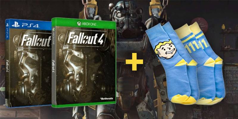 Fallout 4 - Złota edycja będzie zawierała... skarpetki