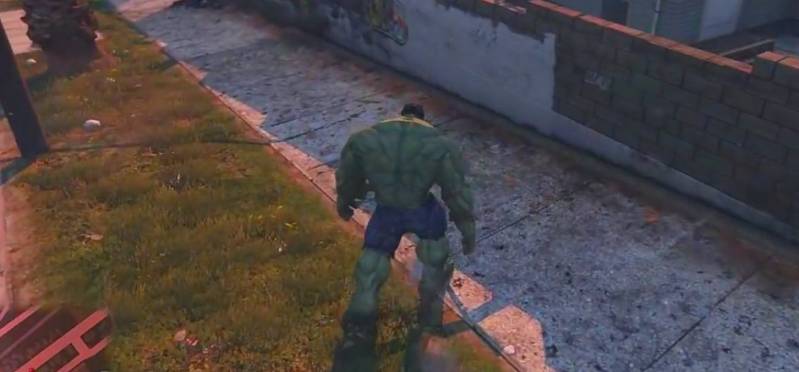 Hulk niszczyć w GTA V