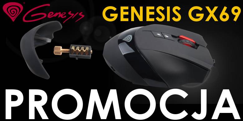 Promocja: Mysz Natec Genesis GX69 w niższej cenie