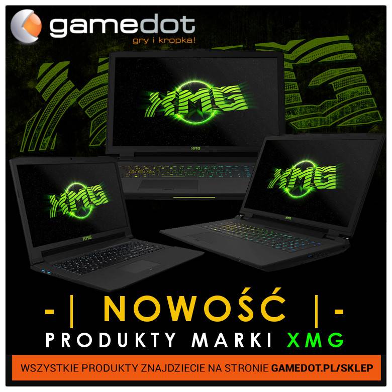 Komputery XMG już dostępne w sklepie Gamedot - gamedot.pl