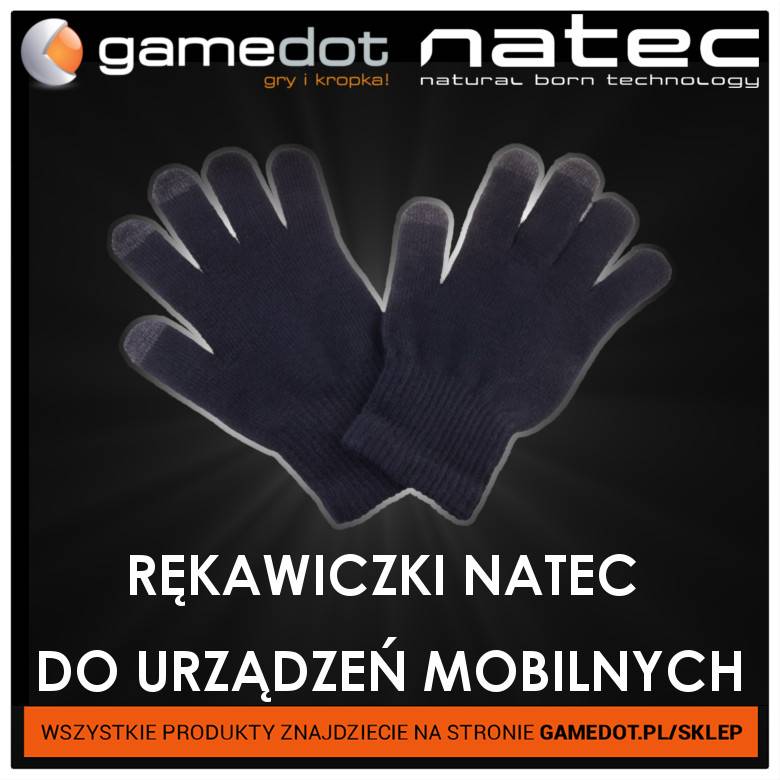Rękawiczki do obsługi smartfonów i tabletów - gamedot.pl