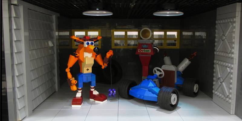 Crash Bandicoot 2. Z klocków LEGO!