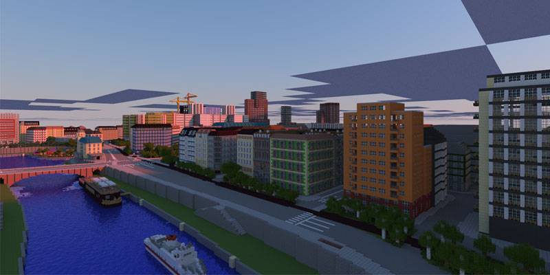 Wiedeń odtworzony w Minecrafcie