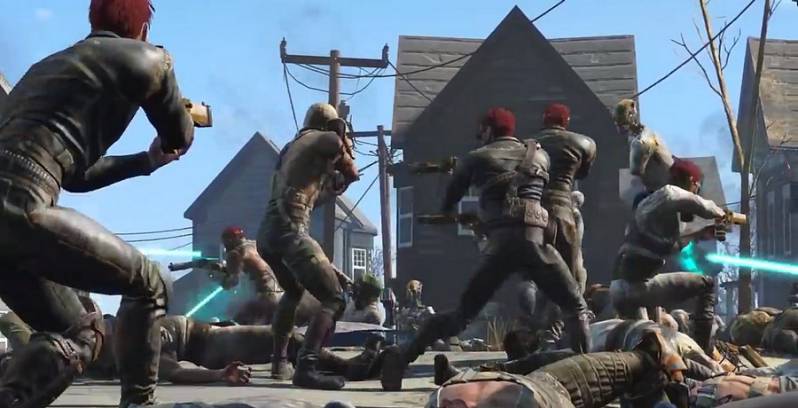 Fallout 4 - wielka bitwa 50 na 50
