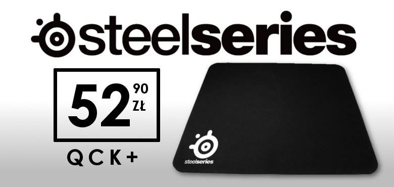 Podkładka pod Mysz Steelseries Qck+, czyli idealny prezent na Mikołajki