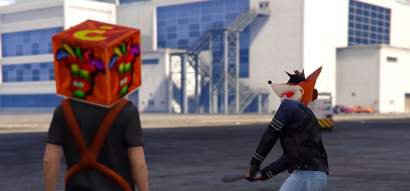 GTA V: Crash Bandicoot opanował Los Santos