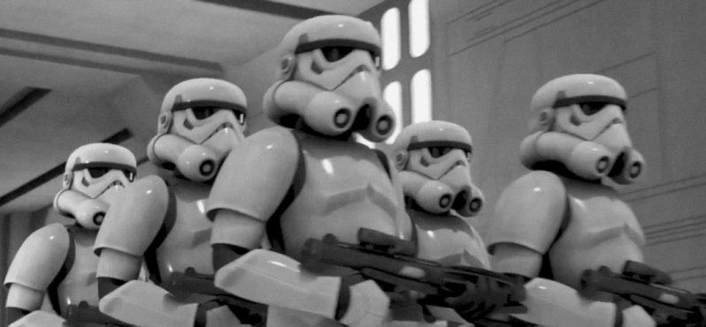 Battlefront pokazuje jacy głupi ci Szturmowcy... (Easter egg)