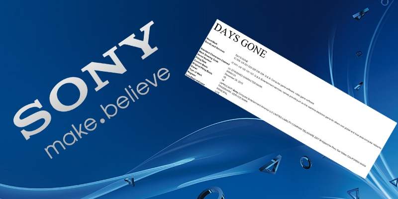 Sony zarejestrowuje nazwę "Days Gone"