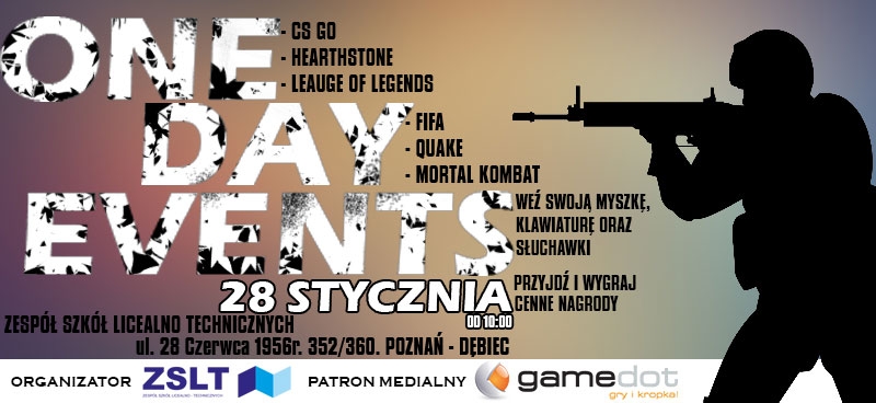 One Day Events – wielki turniej gier w ZSLT Poznań