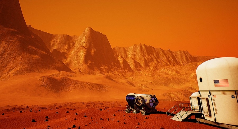 Poczuj się jak Marsjanin - NASA szykuje grę na gogle VR