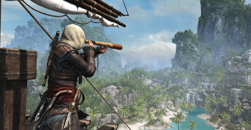 Na nowym zwiastunie Uncharted 4 znajduje się obraz ukradziony z... Assassin's Creed IV!