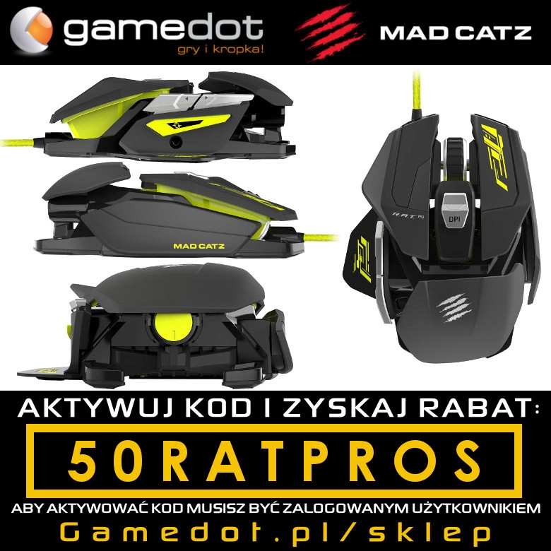 R.A.T. PRO S w wyjątkowej cenie z okazji Dnia Mężczyzny!