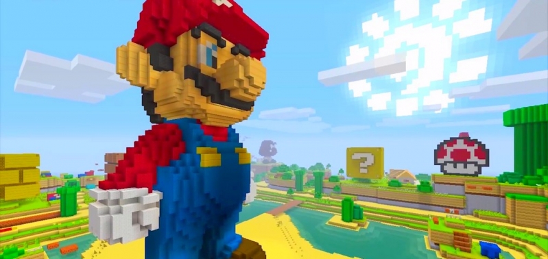 Mario pojawił się w Minecrafcie - oficjalnie