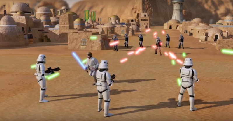 Star Wars: Outpost - gameplay ze strategii, która nigdy nie została wydana