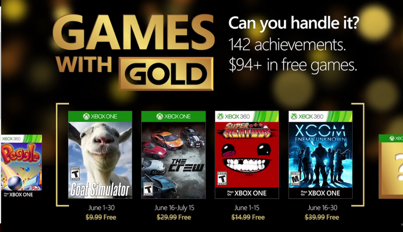 Games With Gold - oferta na czerwiec 2016 - gamedot.pl