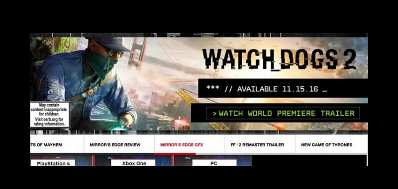 Watch Dogs wyjdzie 15 listopada, gra przeniesie nas do San Francisco
