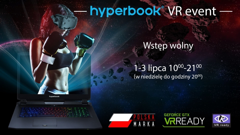 Zapraszamy na Hyperbook® VR Event 2.0