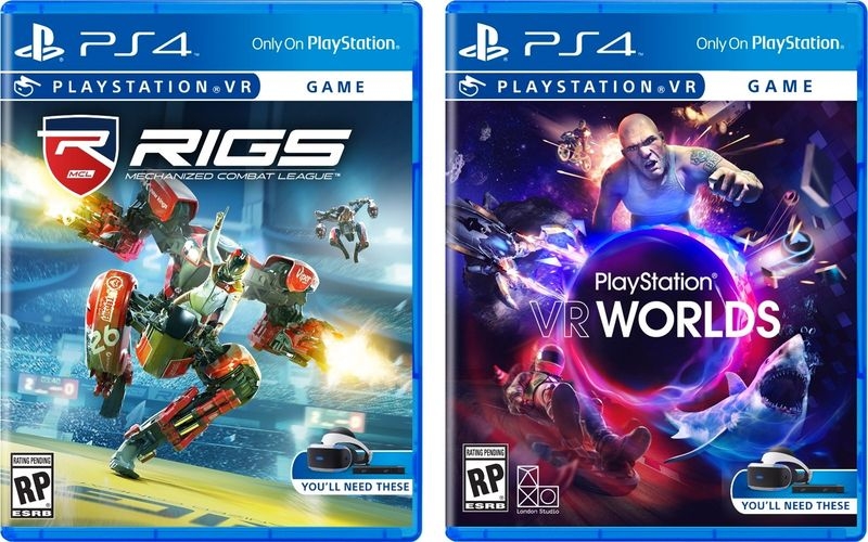 Tak będą wyglądały okładki gier na PS VR. Mamy pierwsze zdjęcia!