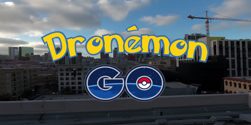 Dronemon GO: łap pokemony przy użyciu drona!