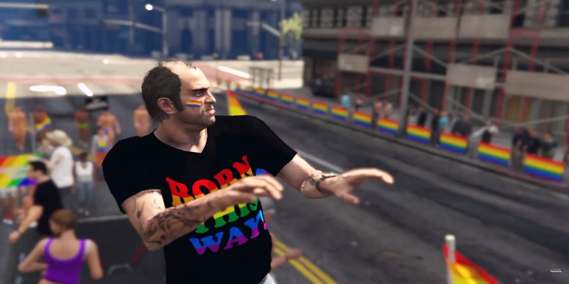 GTA V: już wkrótce w centrum Los Santos stanie tęcza