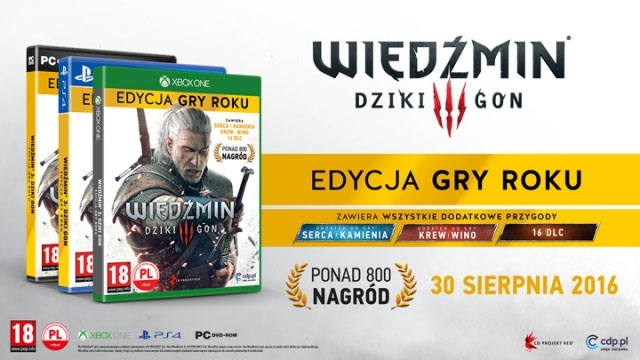 Już jutro premiera Wiedźmina 3 w edycji GOTY. Redzi podrzucają z tej okazji specjalny zwiastun