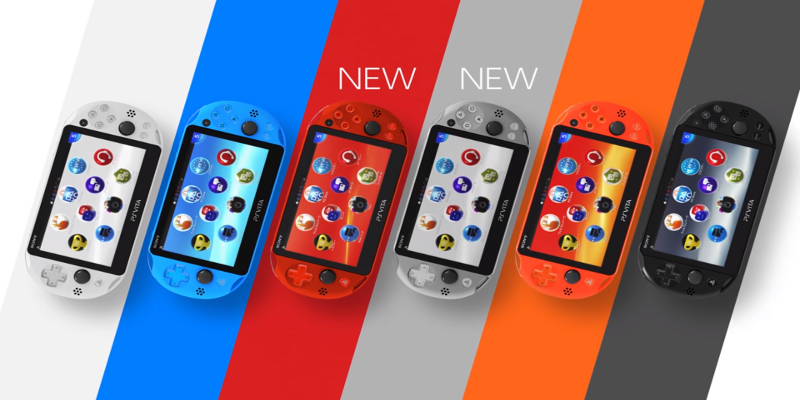 PlayStation Vita z rozszerzoną paletą kolorów