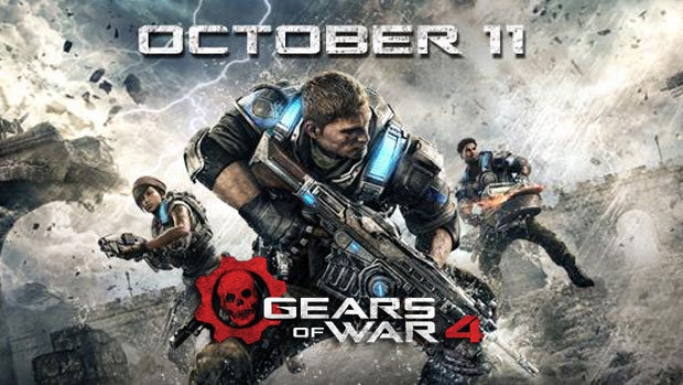 Gears of War 4 na płycie? Szykuj się na 11Gb patchu!