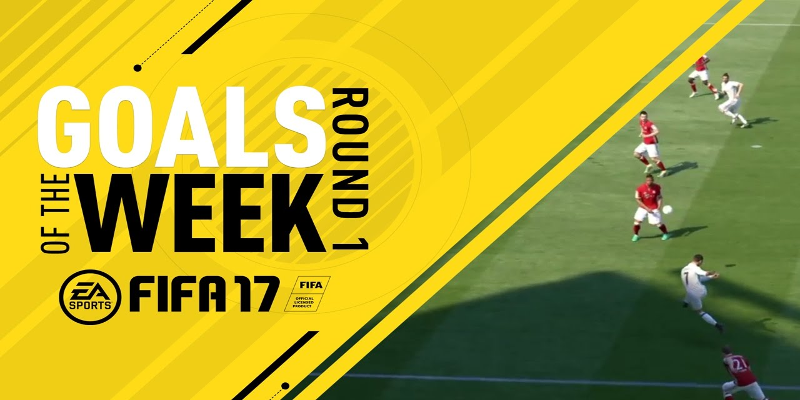 FIFA 17: najlepsze bramki tygodnia - runda #1