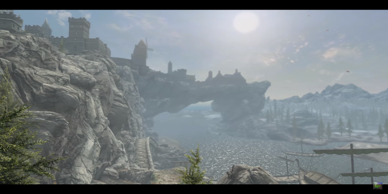 The Elder Scrolls V: Skyrim Special Edition - w kilkunastominutowym klipie zaprezentowano miasta w odświeżonej szacie graficznej