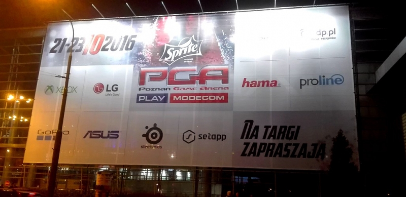 Poznań Game Arena 2016 – impreza w wielu slajdach