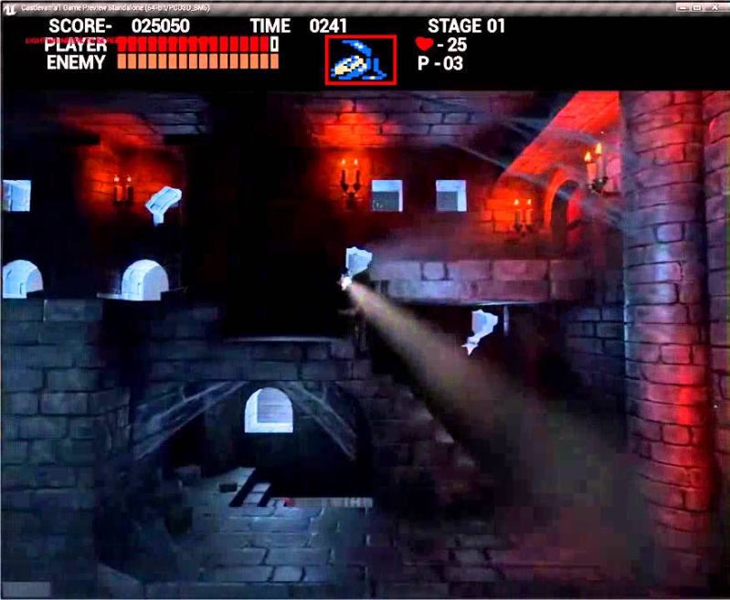 Pierwszy poziom z Castlevanii odtworzony w Unreal Engine