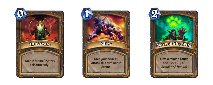 Hearthstone podstawowe karty Druida