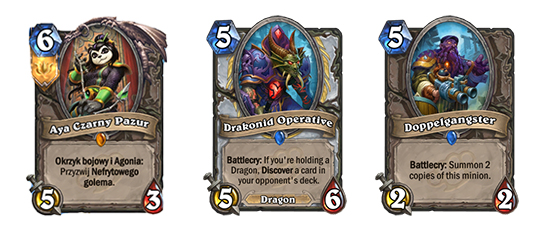 hearthstone karty gadżeton