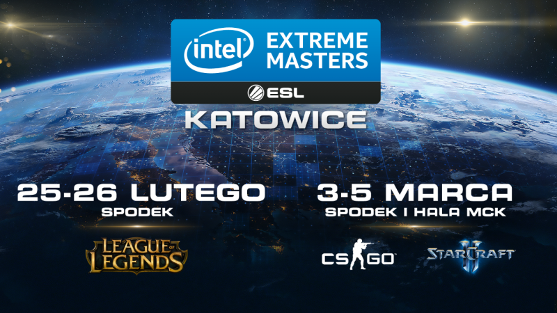 Intel Extreme Masters Katowice - rozkład jazdy i ceny biletów już znane