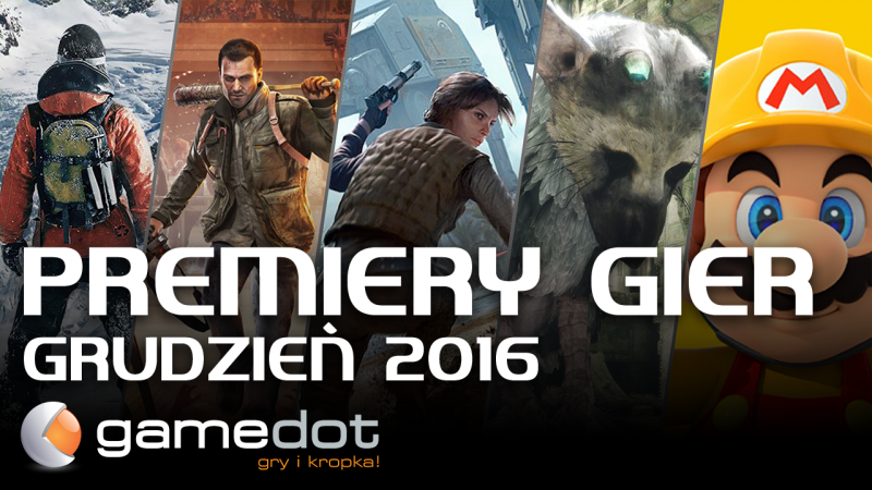 Premiery Miesiąca – Grudzień 2016