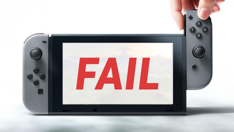 Pierwsze duże problemy Nintendo Switch